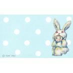  Mini сообщение карта 8 листов ввод иллюстрации trunk:chiyo[.... костюм мульт-героя. девочка ] 55×90mm