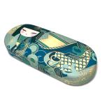 Kimmidoll очки кейс ( чистка Cross ввод ) очки inserting kokeshi рисунок (YOSHIKO)