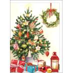  поздравительная открытка елка . подарок конверт имеется иллюстрации 