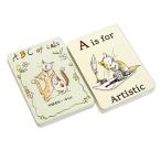 ABCカード アニタ・ジェラーム「猫のABC」 英語学習 アルファベット トランプ 神経衰弱 かるた 動物柄 イラスト