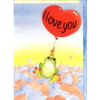  поздравительная открытка многоцелевой LOVE лягушка I LOVE YOU способ судно ... иллюстрации сообщение карта конверт имеется 