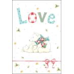  миникар do Рождество карта белый медведь. родители . сообщение карта конверт имеется белый 