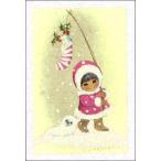  миникар do Рождество карта ребенок . тюлень сообщение карта конверт имеется белый 