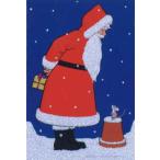  миникар do Рождество карта Santa Claus . мышь сообщение карта конверт имеется белый 