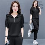  джерси женский тренировочный верх и низ в комплекте выставить красивый . спорт верх и низ в комплекте 2 позиций комплект casual комплект брюки ходить на работу весна лето 