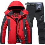 8 цвет мужской лыжи одежда одежда для сноуборда уличный mountain parka верх и низ в комплекте толстый защищающий от холода с капюшоном .