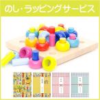 カラーリングのペグ遊び　HABA ドイツ　ラッピング無料サービス