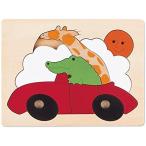 カラフルパズル・ドライブ/ジョージ・ラック・パズル/GL6506/知育玩具