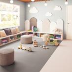 (カットサンプル) 発泡複層ビニル床シート 無地 ナーシングフロアV 選べる11カラー サンゲツ Sフロア KU-24413〜KU-24423 （A4サイズ程度）