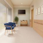 発泡複層ビニル床シート 石目調 ナーシングフロア 選べる3カラー サンゲツ Sフロア NU-24383〜NU-24385 （1m以上10cm単位切売り）