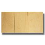 フロア 捨貼用 カットサンプル 天然銘木フロア メープル色 メープル突板 合板+MDF 溝数2 横溝あり 床暖房対応 B品 SMPL-FN-HM3 ポスト投函