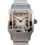 【CARTIER】カルティエ サントスガルベSM W20056D6 腕時計 ステンレススチール レディース クォーツ 中古