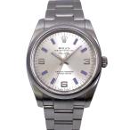【ROLEX】ロレックス エアキング 34mm 114200 腕時計 ステンレススチール メンズ G番 シルバー369 中古