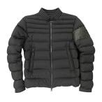 【MONCLER】モンクレール ARREE GIUBBOTTO ダウンジャケット ナイロン メンズ サイズ1 ライダース 黒 ブラック 中古