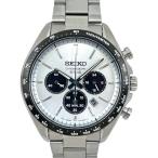 【SEIKO】セイコー セレクション SBPY165 V175-0FA0 腕時計 ステンレススチール メンズ クロノグラフ ソーラー Sシリーズ パンダ 中古