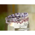 チャロアイトアメシストガラスビーズ...