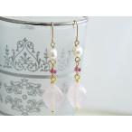 ローズクォーツトルマリンパールロン...