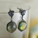 シルバー925ラブラドライトクォー...