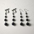 オニキス46810mmロングイヤリ...