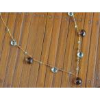 18金K18ブルートパーズスモーキ...