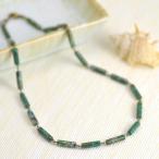 クリソコラシリンダーネックレス