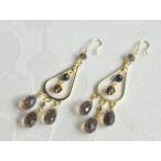 シルバー925スモーキークォーツシ...