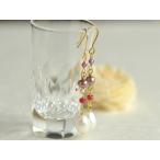 ガーネットサファイア淡水パールロン...