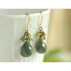 ネフライトペリドット淡水パールイヤ...