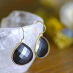 シルバーオニキスピアス