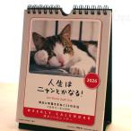 カレンダー 猫 ２０２６年 人生はニャン