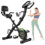  special price GOIMU folding type exercise bike 4 in 1 fixation bike 16 Revell adjustment possible resistance indoor cycling bike withstand load 330 pound magnetism Work out parallel import 