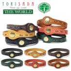 Yahoo! Yahoo!ショッピング(ヤフー ショッピング)レザー ブレスレット タンニンなめし TOKISADA（トキサダ）The World（ザ・ワールド）本革 日本製 メンズ 牛革 40代 50代