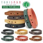 Yahoo! Yahoo!ショッピング(ヤフー ショッピング)レザー ブレスレット ギボシ留め TOKISADA（トキサダ）The World（ザ・ワールド）本革 日本製 メンズ 牛革 40代 50代