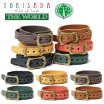 Yahoo! Yahoo!ショッピング(ヤフー ショッピング)レザー ブレスレット バックル留め TOKISADA（トキサダ）The World（ザ・ワールド）本革 日本製 メンズ 牛革