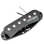 Wilkinson High Output セラミックシングルピックアップ ストラトスタイルのエレキギター ブリッジ用、ブラック