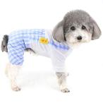 ZUNEA犬の服ロンパースつなぎ春...