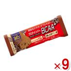 ブルボン プロテインバー BCAA＋ チョコレートクッキー 9入 (ポイント消化) (ウィングラム) (np-2) (賞味期限2025.2月末) メール便全国送料無料