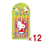 ショッピングチョコ 不二家 チョコえんぴつ サンリオキャラクターズ 4本×12入 (ポイント消化) (np) (賞味期限2027.1月末) メール便全国送料無料