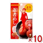 味覚糖 忍者めし 梅かつお味 20g×10入 (あすつく 優良配送)(ポイント消化)(賞味期限2024.1月末) メール便全国送料無料
