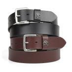 メンズベルト Timberland ティンバーランド 極太38mm 本革 -GENUINE LEATHER- メタルツリーロゴ レザーベルト USA直輸入モデル 75637 送料無料 得トク2WEEKS