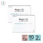 ショッピングコンタクト メニコンマジック Magic 90枚入り 2箱 送料無料 1day 1日使い捨て メニコン menicon うるおいキープ つけやすい スマートタッチ クリアレンズ