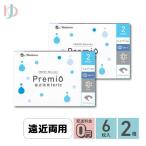 2ウィークメニコンプレミオ遠近両用トーリック 6枚入 2箱 送料無料 2週間使い捨てコンタクトレンズ えんきん 老眼 乱視 メニコン