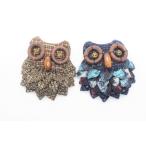 ブローチ梟フクロウふくろうブローチ...