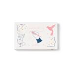 te.. час визитная карточка размер. бумага в коробке. сообщение карта BOX белый 