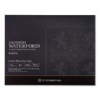 WATERFORD вода Ford акварель бумага белый * блок . глаз EHBR-F6 410×318mm 300g/m2 хлопок 100% 12 листов ..