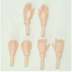 オビツ27 オビツドール 27RP-M01W-23 スリム 開き手・握り手・持ち手セット ホワイティ オプションパーツ