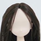 オビツ21 オビツドール 21HD-F01WC02 21-01 植毛ヘッド ホワイティ ダークブラウン 人形の頭 ウィッグ 髪の毛付き