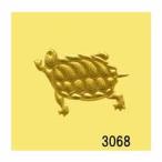 Yahoo! Yahoo!ショッピング(ヤフー ショッピング)蒔絵シール [No.3068] 亀