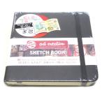 絵を描く手帳 ターレンス アートクリエーション TACスケッチブック 120mm×120mm 黒