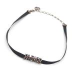  Dior короткое колье J'ADIOR N0681ADRCY черный многоцветный ткань metal стразы б/у 